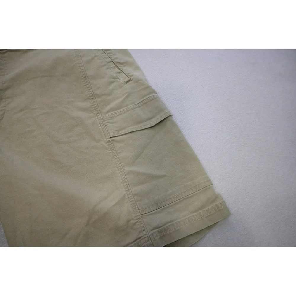 Tommy‎ Bahama Cargo Shorts Mens 44 Khaki Tan Tencel Cotton Stretch Excellent